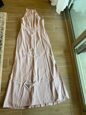 Dessy Group | Dresses | Strapless Empire Waist Cutout Maxi Dress Size |  Poshmark